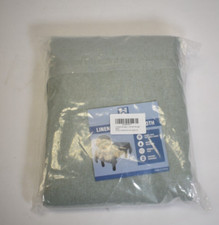 H.Versailtex Ivory Linen Textured Tablecloth 60" x 104" Water Resistant Sage