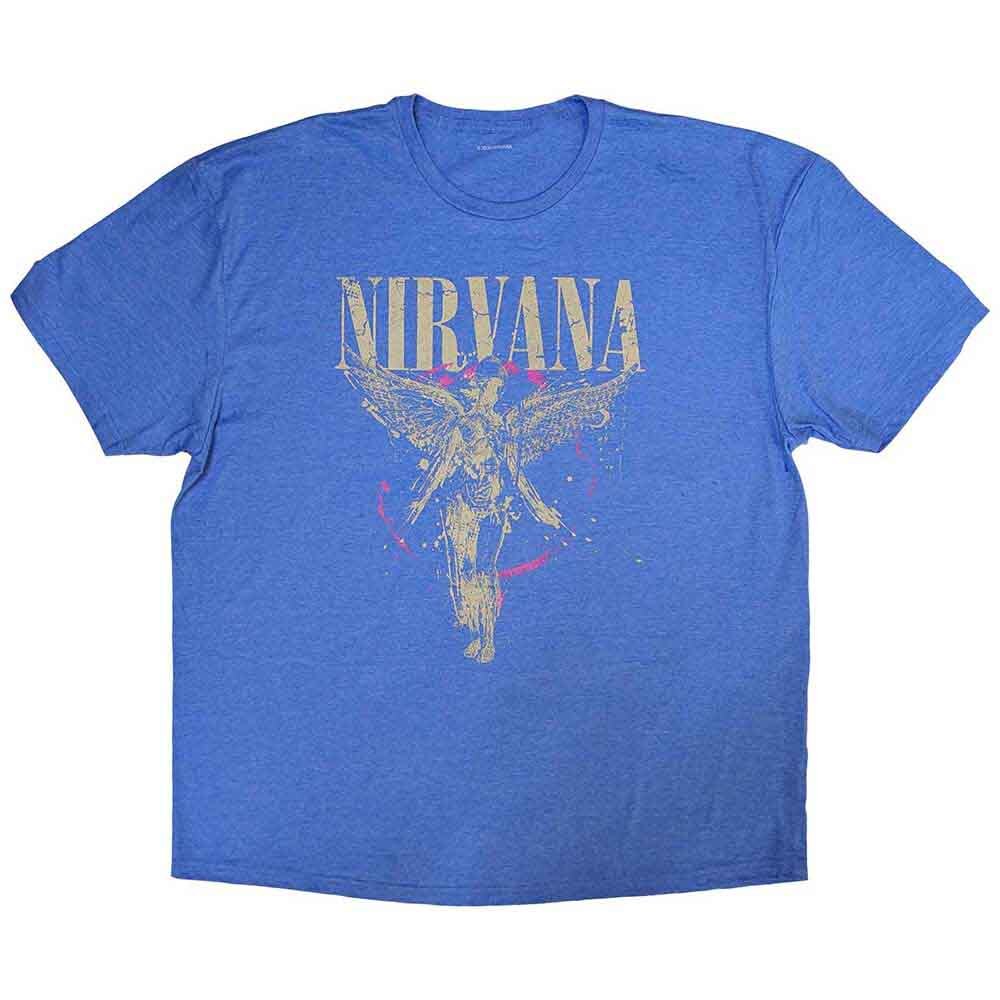 Nirvana In Utero T-Shirt Blue New | eBay