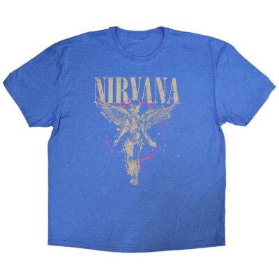 Nirvana In Utero T-Shirt Blue New | eBay