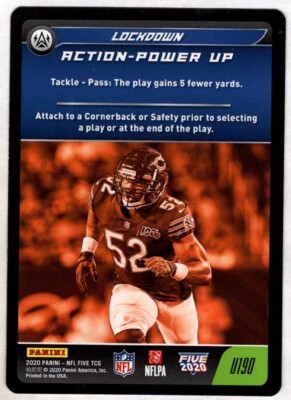 2020 Panini NFL Five TCG Base and Foil - You pick