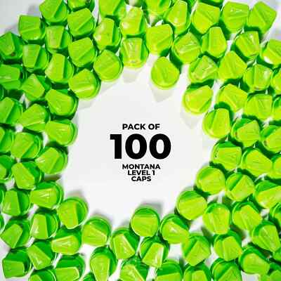 Montana Cans Level 1 Spray Paint Caps - 100 Pack