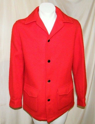 100% WOOL WOMEN'S RED JACKET | eBay