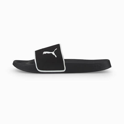 Puma Leadcat 2.0 Shower Unisex Damen Schwarz Badelatschen Slides 384140 01