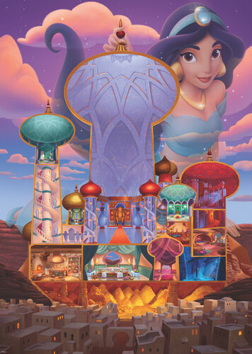 Puzzle (1000 T.) Disney SchlöSser: Jasmin (Ravensburger) Neu/Ovp-image