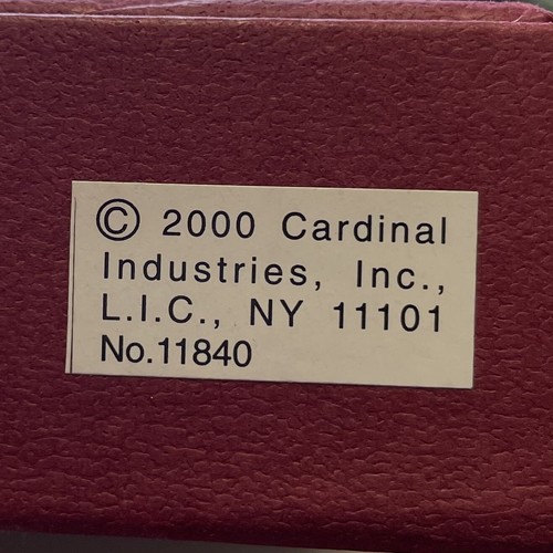 Chinese Checkers Cardinal The Woodfield Collection 2000 NIB Wood Game Board - Picture 3 of 3