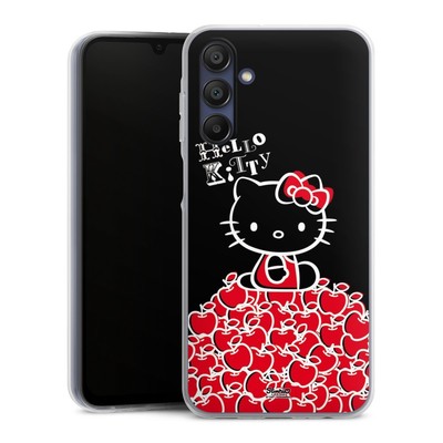 DeinDesign Handyhülle Hülle für Samsung Galaxy A15 5G Hello Kitty Off Me Schwarz