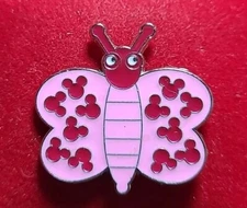 Disney Trading Pin, Pink Butterfly, 2010 14