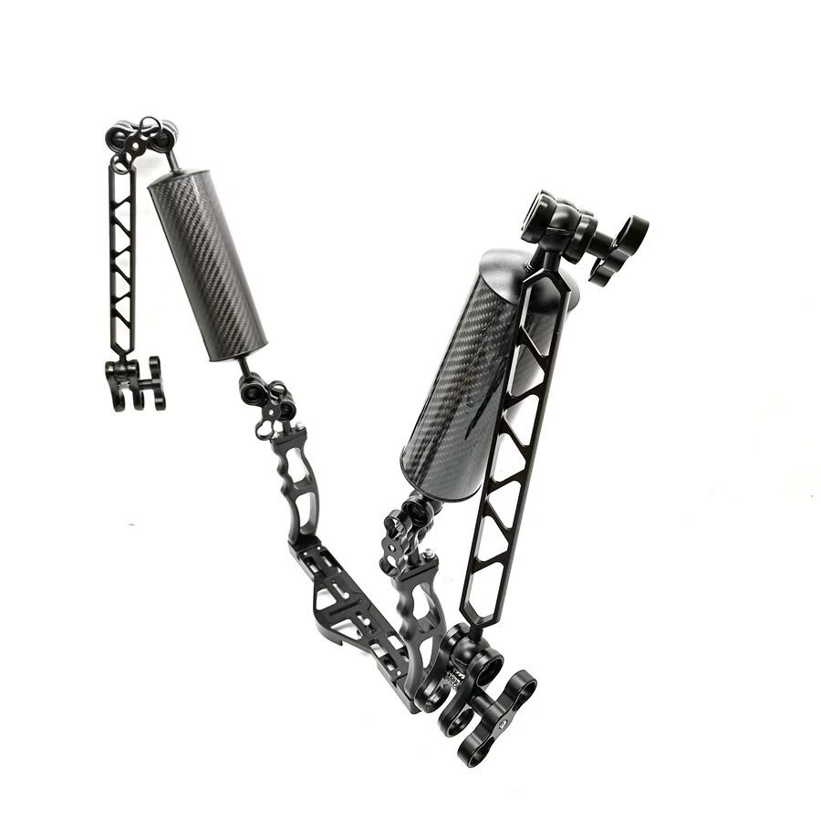 60 мм 10 дюймов камера плавучесть углеродного волокна поплавок пикирования света руки лоток пакет - Изображение 4 из 4