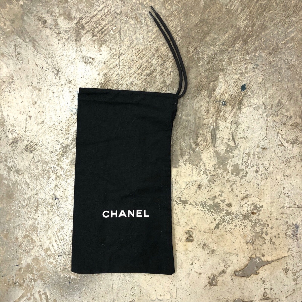 CHANEL シューズ保存袋 Chanel Dust Bag Cover Shoe Storage Black Drawstring Cotton | eBay