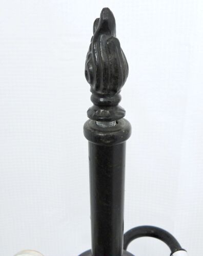 Dale Tiffany Hummingbird Table Lamp Antique Bronze Stained 28" Base - Picture 6 of 23