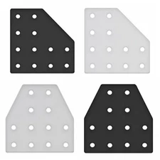 12 Holes 2040 Joining Plate Corner Connector Bracket For 2040 Aluminum Profile