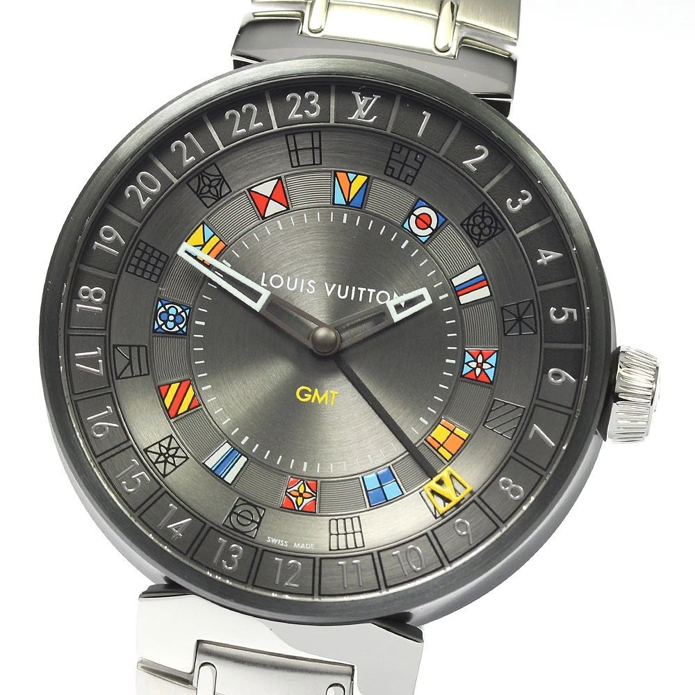 Louis Vuitton GMT/Dual Time Wristwatches for sale | eBay