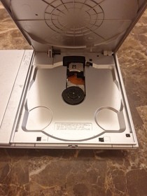 Sony PlayStation 2 Slim PS2 Silver Console SCPH-77001 Controller 5 Games