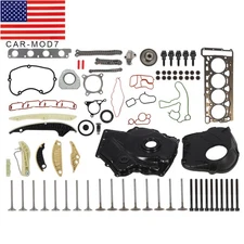 Engine Timing Chain & Cover Kit For Audi VW 1.8L 2.0L TFSI Jetta A4 2008-2016
