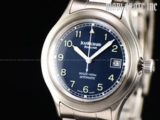 Jean Richard "Highlands", rif. 24004, automatico, raro quadrante blu, neo-vint, ottimo