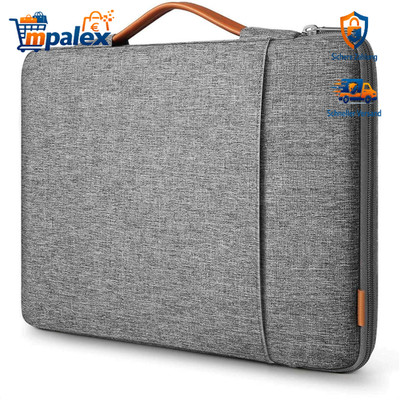 Inateck 360° Laptoptasche MacBook Pro 14 M5 M4 M3 Stoßfest Schutz Polyester Grau