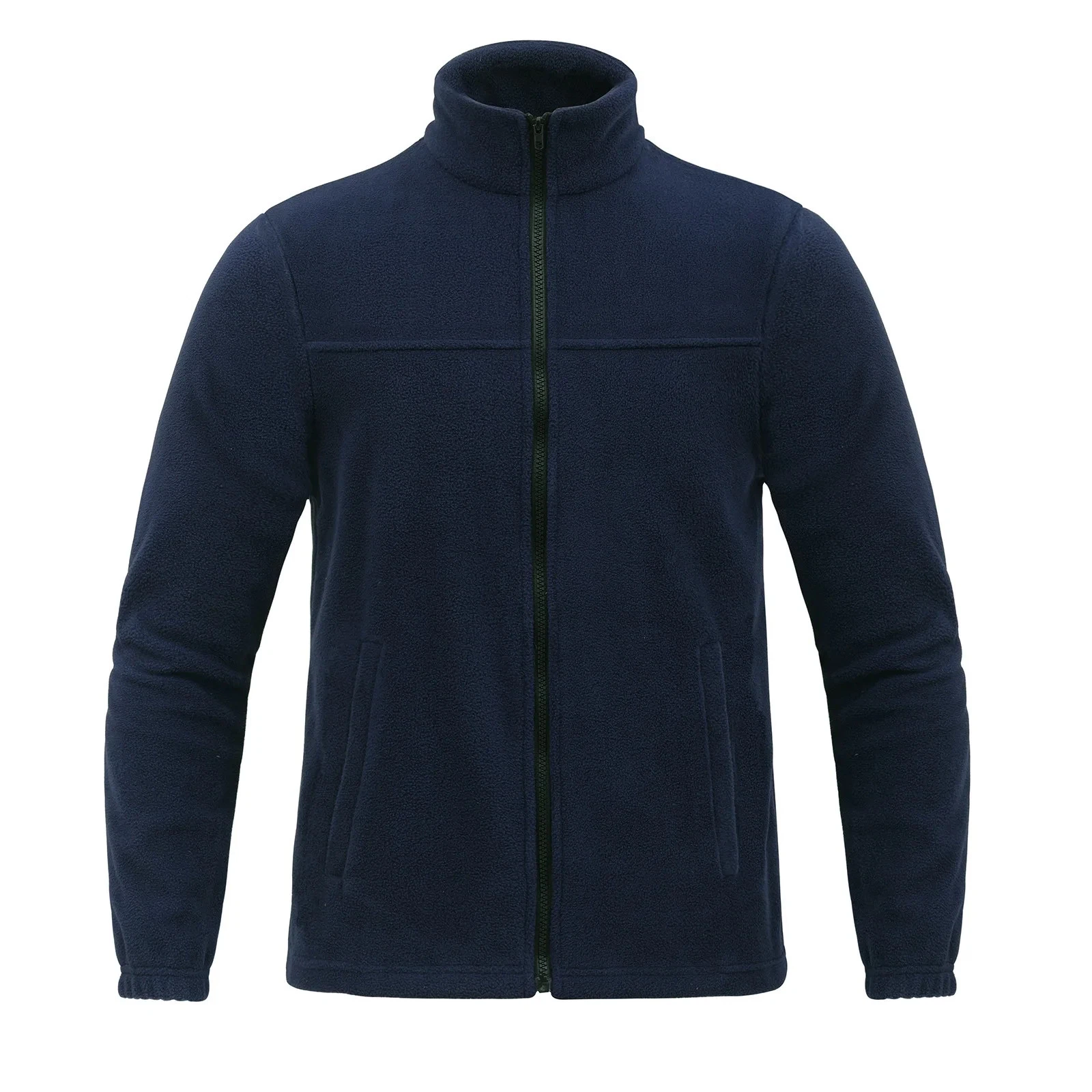 Best Men's Warm Fleece Jacket Full Zip Winter Outdoor Hiking Casual Coat - product detail image 1
