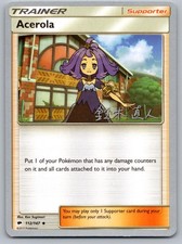 Acerola (Naoto Suzuki) 112/147 Uncommon World Championship Decks Pokemon MP