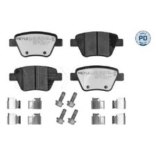 Satz Bremsbeläge Bremsklötze hinten für VW Scirocco 3 137 Touran 1T1 24137737