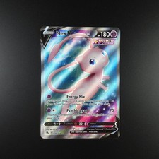 Mew V 250/264 Pokemon Fusion Strike Holo Full Art Card