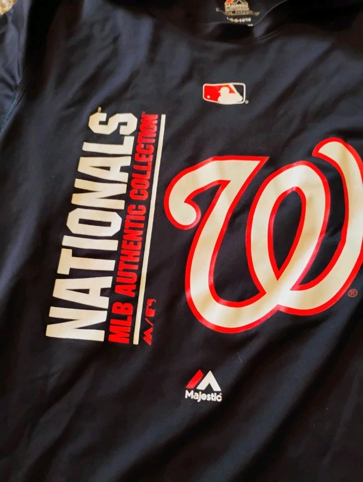 Washington Nationals Youth XL Tshirt Boys 14/16 - Image 2 of 3