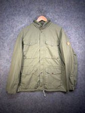 Fjallraven Jacket Mens Size UK Large Olive Green Telemark Outdoor Insulated Logo