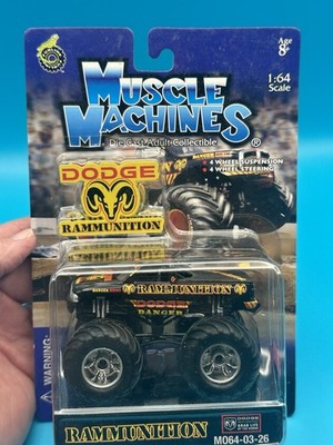 Muscle Machines Dodge Rammunition Monster Truck 2003 M064-h1