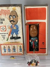 1966 JUMPING MR. POTATO HEAD WINDUP TOY   HASBRO   WITH ORIGINAL BOX-READ 