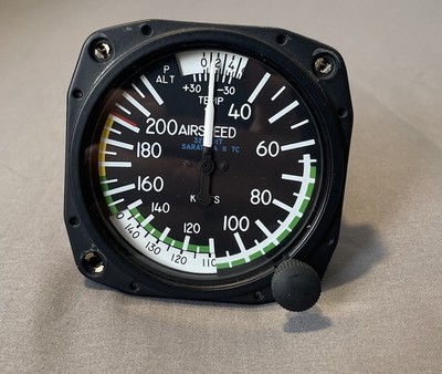 United Instruments Airspeed Indicator with EASA FORM 1 | PN: 8125