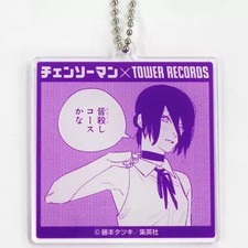 Chainsaw Man Reze Acrylic Keychain 6.5cm Manga Exhibit Tower Records