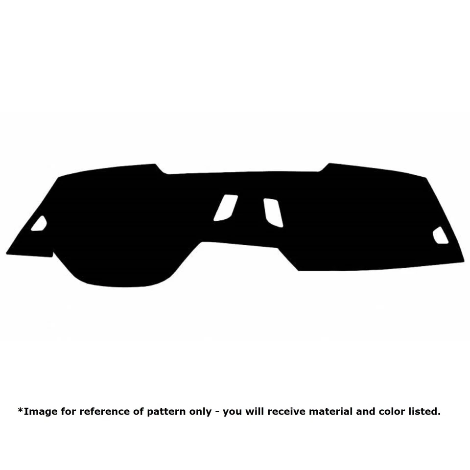 BMW 550i xDrive 2018-2022 w/ HUD Velour Dash Cover Mat Saddle - Image 3 of 3