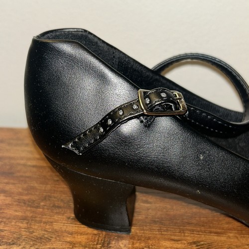 Capezio Jr. Footlight Charakter Damenschuh, schwarz, 7,5 W US - Bild 4 von 24