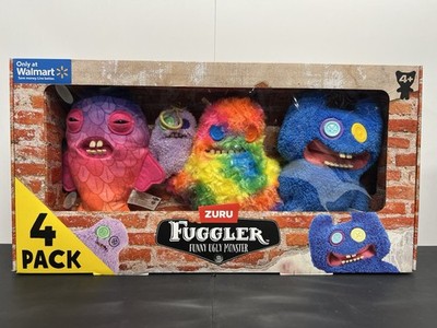 FUGGLER CHAOS CREW 4 Plush Multipack ZURU Funny Ugly Monster EXCLUSIVE 2025