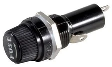 COOPER BUSSMANN BK/HTB-36M-R FUSE HOLDER, 5 X 20MM, PANEL MOUNT