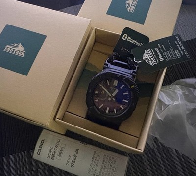 CASIO PRO TREK PRJ-B001B-1JF Hiker Line Bluetooth Solar Men's Watch