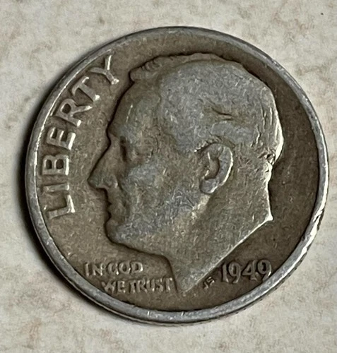 1949 ROOSEVELT DIME