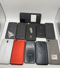 Lot Of 11 Phones For Parts Or Repair All Power Up