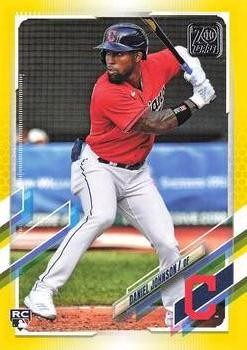 2021 Topps #103 Daniel Johnson Yellow NM