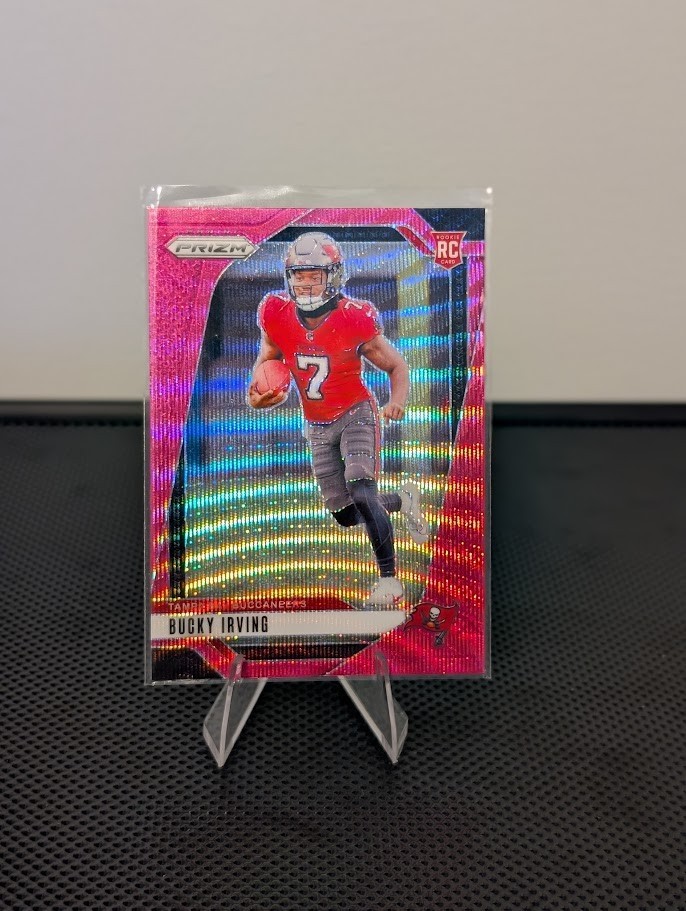 Bucky Irving Panini Prizm #316 Pink Wave