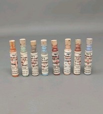 Vintage Fry's Vitrifiable Color Paint Powder For Ceramic & China - Lot Of 8
