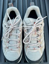 Merrell Women's Moab 3 Waterproof Medium Width Aluminum Leather J036334 Size 7.5