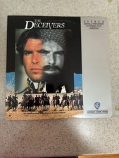 The Deceivers LaserDisc 1988 Action Drama Extended Play WB