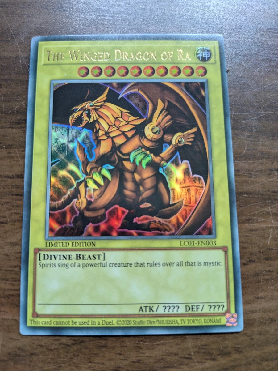 128-Y30) 遊戯王 The Winged Dragon of Ra 英語版 ラーの翼神竜