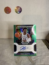 2022 Panini Prizm Draft Picks #SS-RMA Remy Martin Sensational Signatures Green