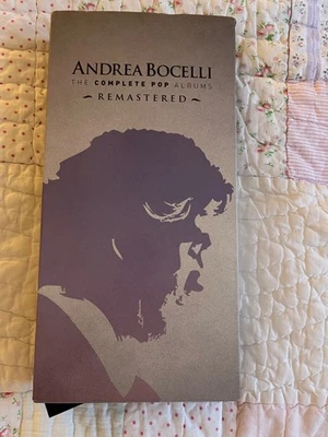 ANDREA BOCELLI THE COMPLETE POP ALBUMS - REMASTERED - 16 CDs, SEALED NEW - Image 1 of 4
