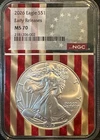 2026 Early Release American Silver Eagle NGC MS70 With Original US FLAG Core