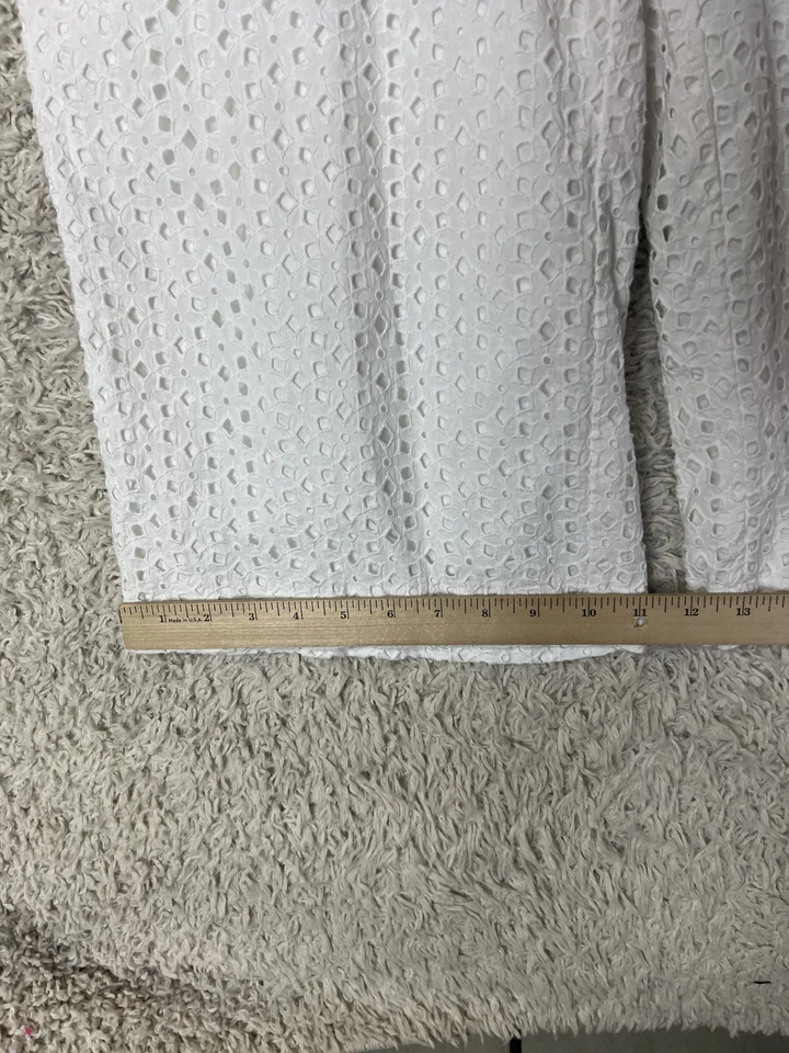 Женский комбинезон Banana Republic 4 без рукавов укороченные петли кружевные сзади на молнии нарядный - Изображение 2 из 4