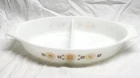 Vintage Pyrex Town & Country Divided Serving Vegetable Dish No Lid USA 1.5 QT #4