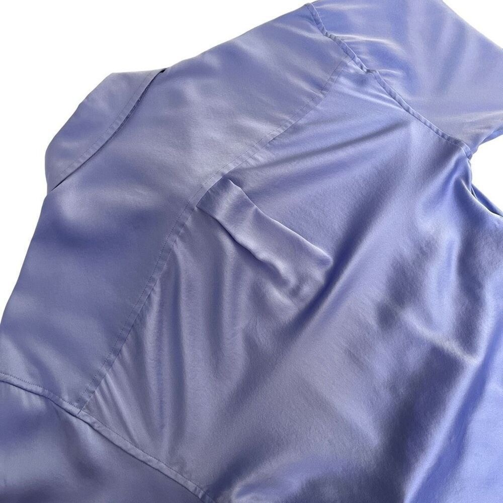 Alexander Wang Threaded Placket Draped Shirt Dres… - image 7