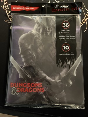 Drizzt Dungeons & Dragons Folio Character Sheet